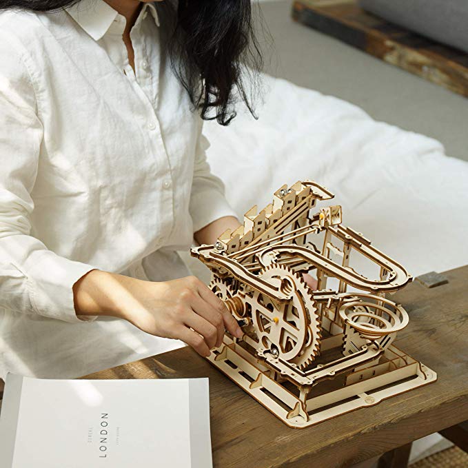 3D WOODEN MARBLE RUN PUZZLE CRAFT TOY FOR $30.09