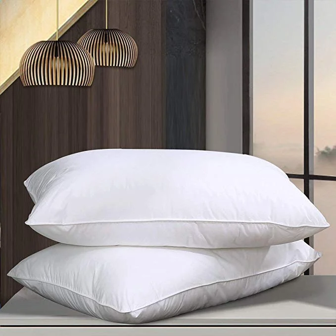 PACK OF 2 - GOOSE DOWN ALTERNATIVE PILLOWS FOR $12.00