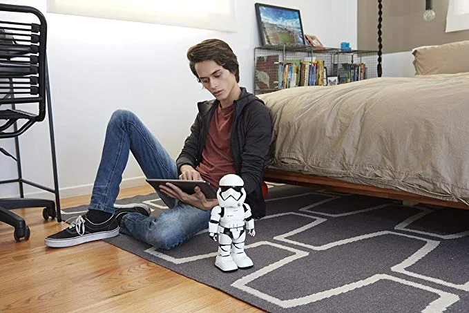 STAR WARS FIRST ORDER STORMTROPPER ROBOT WITH COMPANION APP FOR $79.99