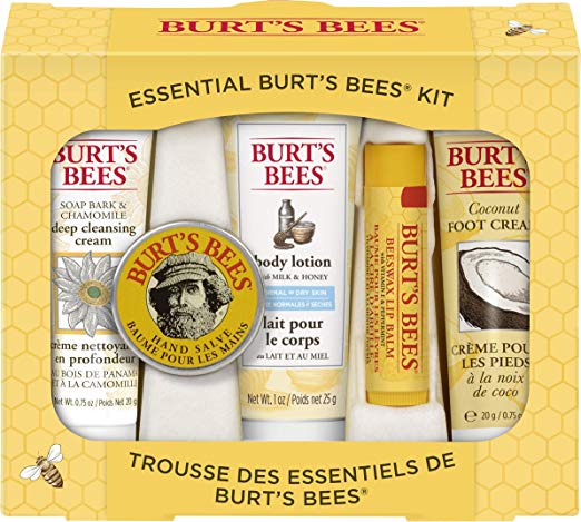5-PIECE SET - BURT’S BEES ESSENTIAL GIFT SET FOR $9.48