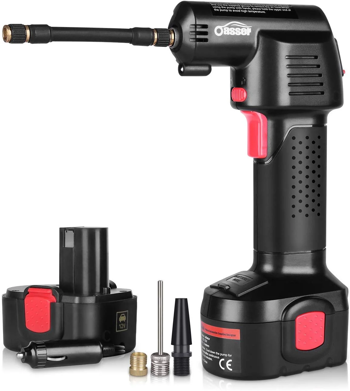 PORTABLE HANDHELD AIR COMPRESSOR ELECTRIC INFLATOR FOR $42.99