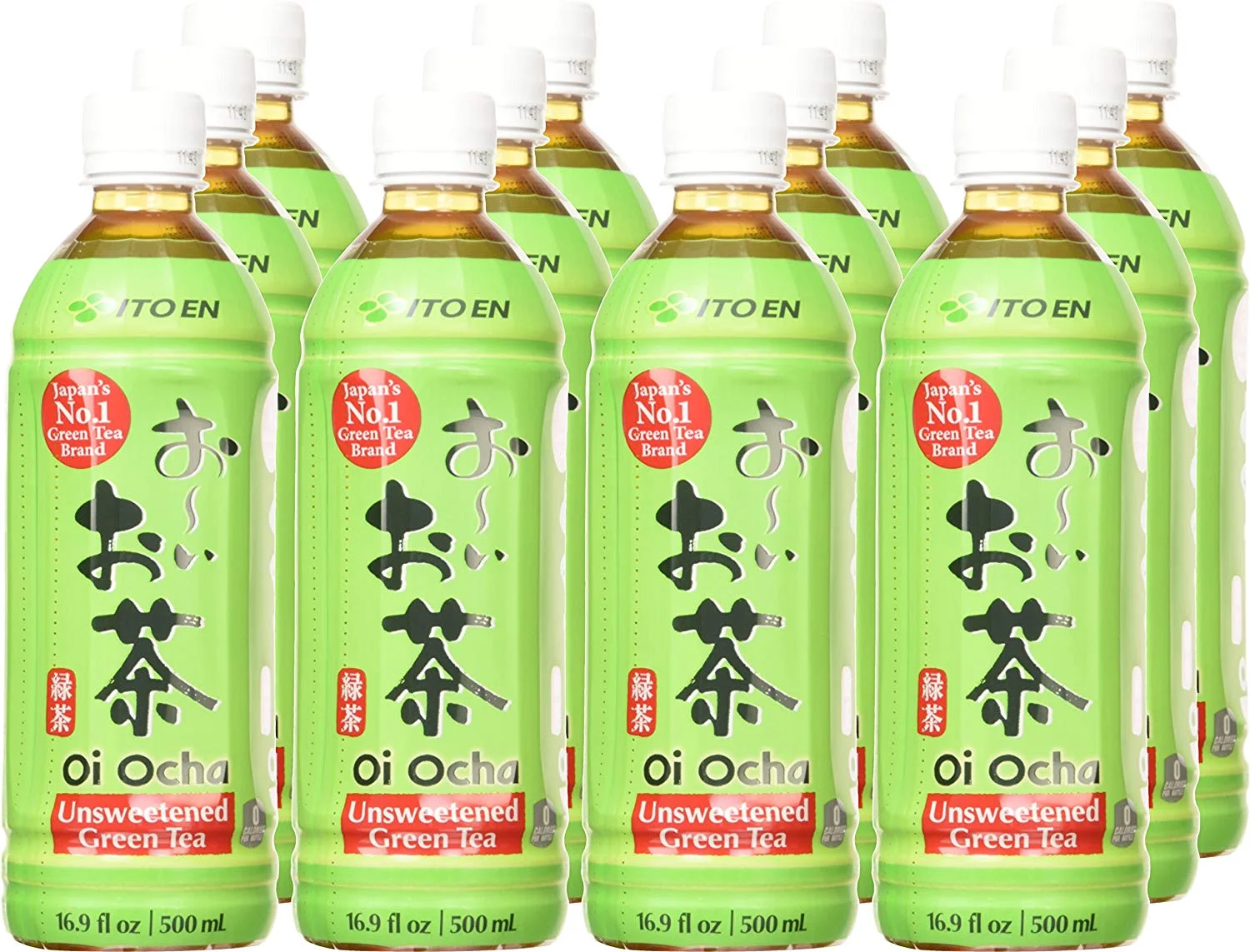 PACK OF 12 - ITO EN TEA OI OCHA GREEN TEA, UNSWEETENED FOR $8.87