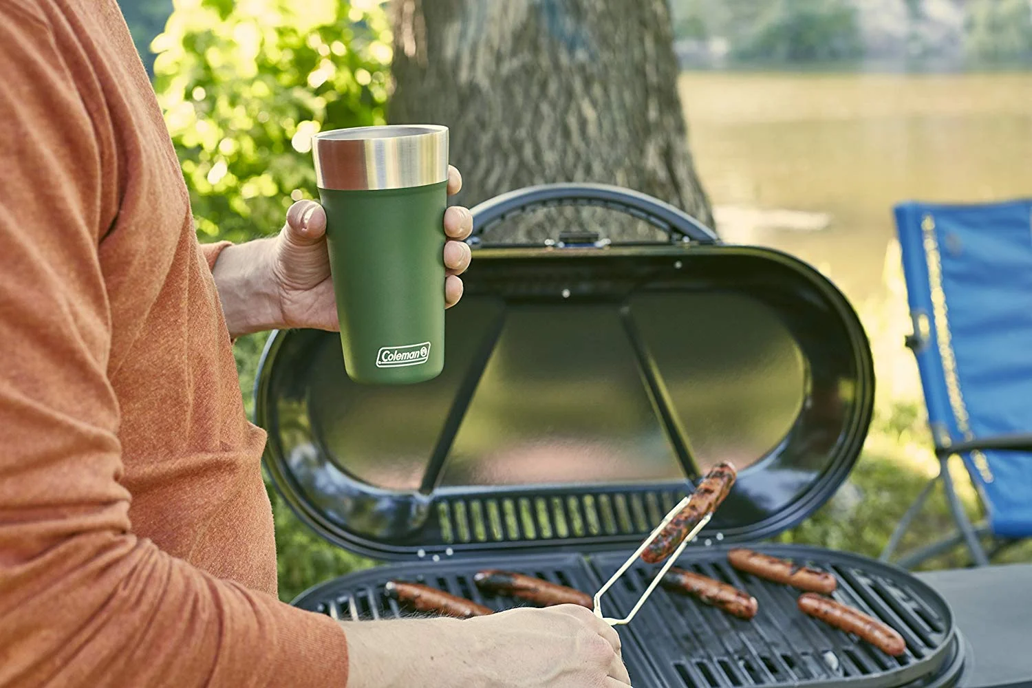 20OZ COLEMAN BREW INSULATED STAINLESS STEEL TUMBLER FOR $8.25