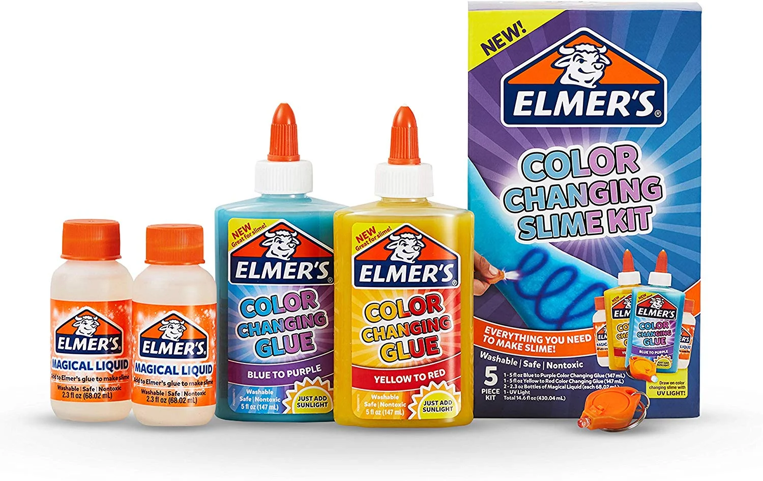 ELMER’S COLOR CHANGING SLIME KIT FOR $5.82