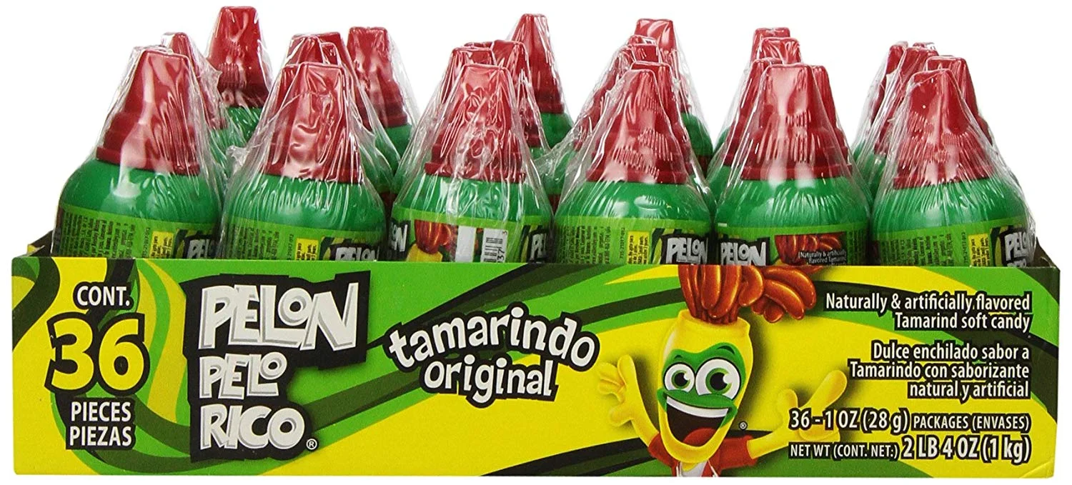 PACK OF 36 - PELON PELO RICO TAMARIND CANDY FOR $7.38