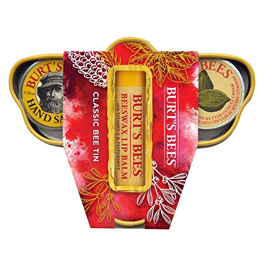 BURT’S BEES CLASSIC BEE TIN HOLIDAY GIFT SET FOR $6.25