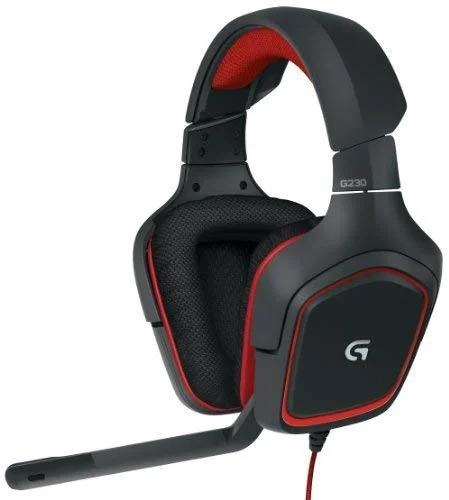 LOGITECH G230 STEREO GAMING HEADSET WITH MIC FOR $19.99