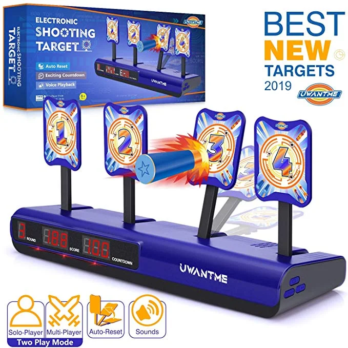 ELECTRONIC SHOOTING TARGETS FOR NERF GUNS FOR $20.26