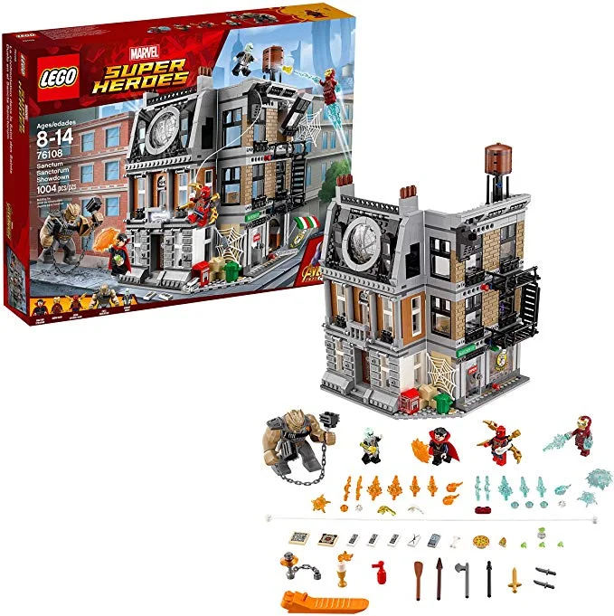 LEGO MARVEL SUPER HEROES AVENGERS: INFINITY WAR SANCTUM SANCTORUM SHOWDOWN BUILDING KIT FOR $79.97