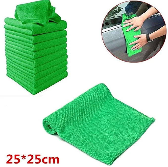 PACK OF 5 - MICROFIBER CLEANING TOWELS FOR $2.67