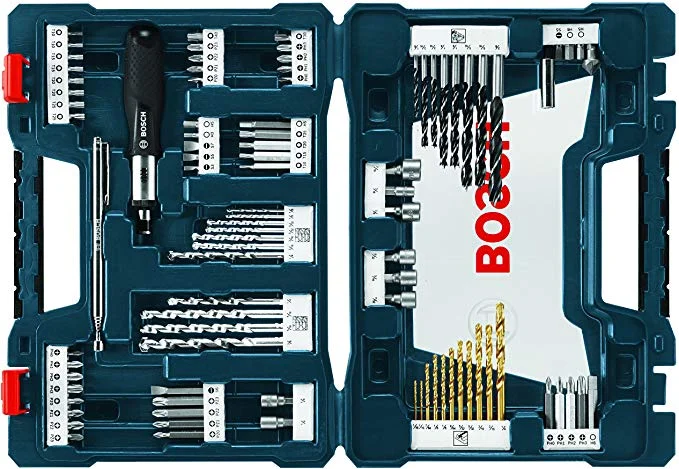 BOSCH 91-PIECE DRILLING AND DRIVING MIXED SET FOR $20.94