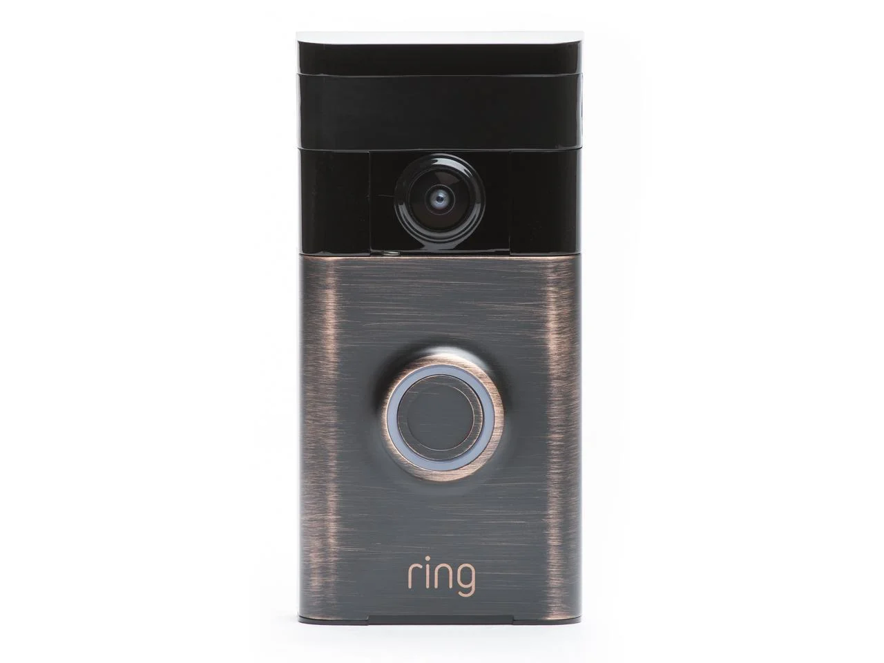 RING WI-FI ENABLED VIDEO DOORBELL (VENETIAN BRONZE) FOR $71.99