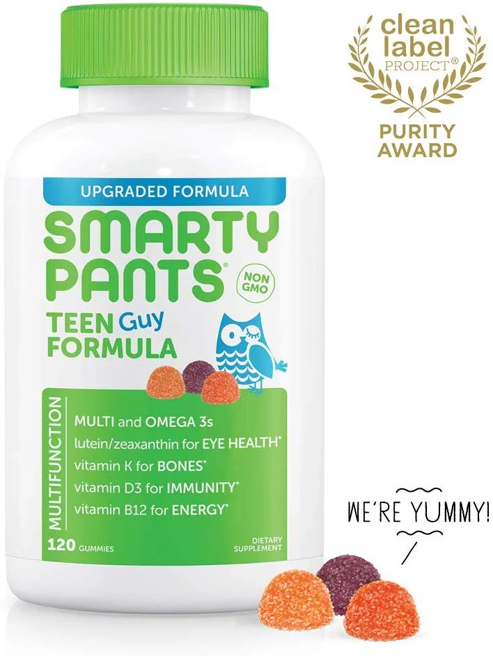 120 GUMMIES - DAILY GUMMY MULTIVITAMIN TEEN GUY FOR $12.66