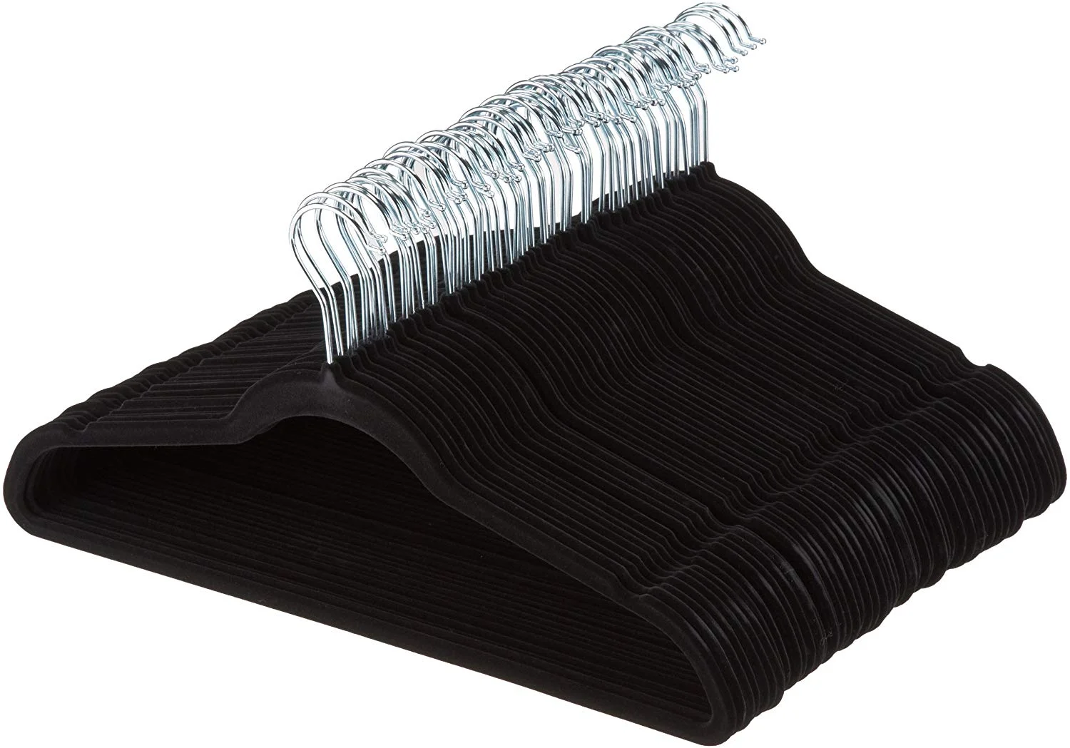NON SLIP VELVET CLOTHES HANGERS (100 PACK) FOR $30.60