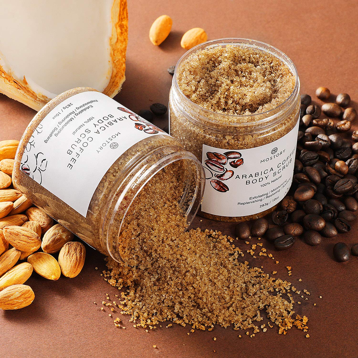 ARABICA COFFEE EXFOLIATING BODY SCRUB FOR $6.49