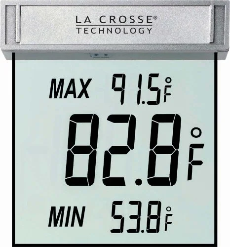 LA CROSSE TECHNOLOGY WS-1025 DIGITAL WINDOW THERMOMETER FOR $11.04