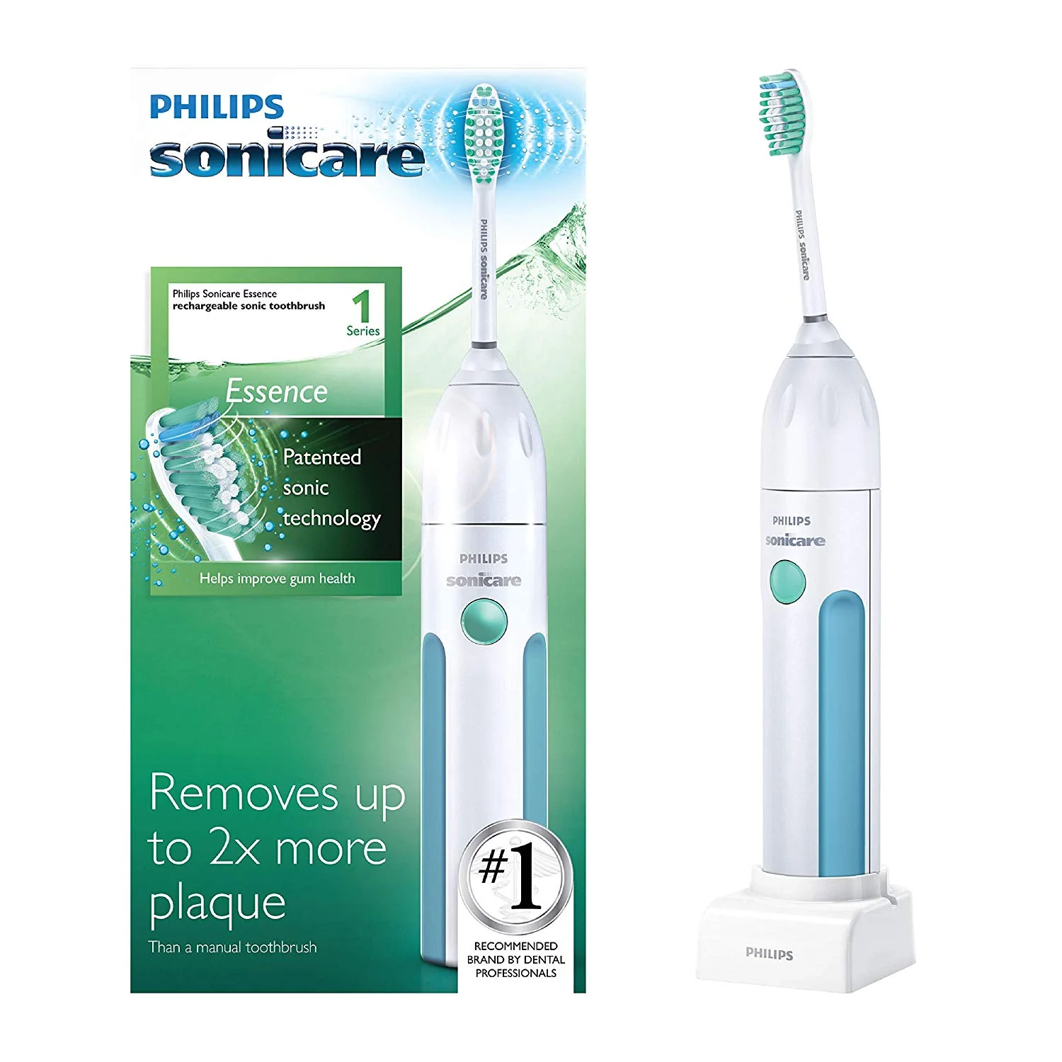 PHILIPS SONICARE ESSENCE SONIC ELECTRIC RECHARGEABLE TOOTHBRUSH FOR $19.95