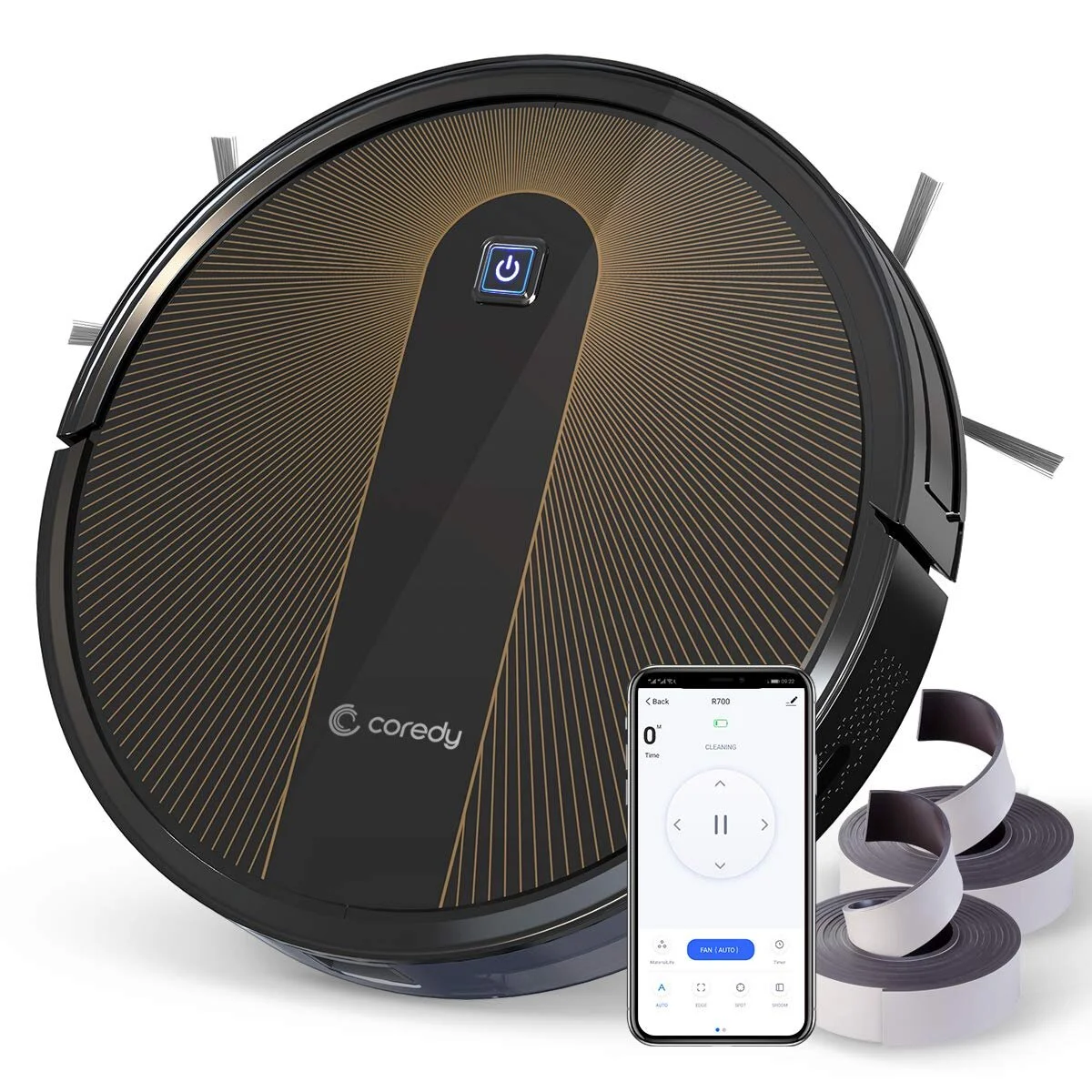 COREDY R700 ROBOT VACUUM CLEANER (COMPATIBLE WITH ALEXA) FOR $127.60