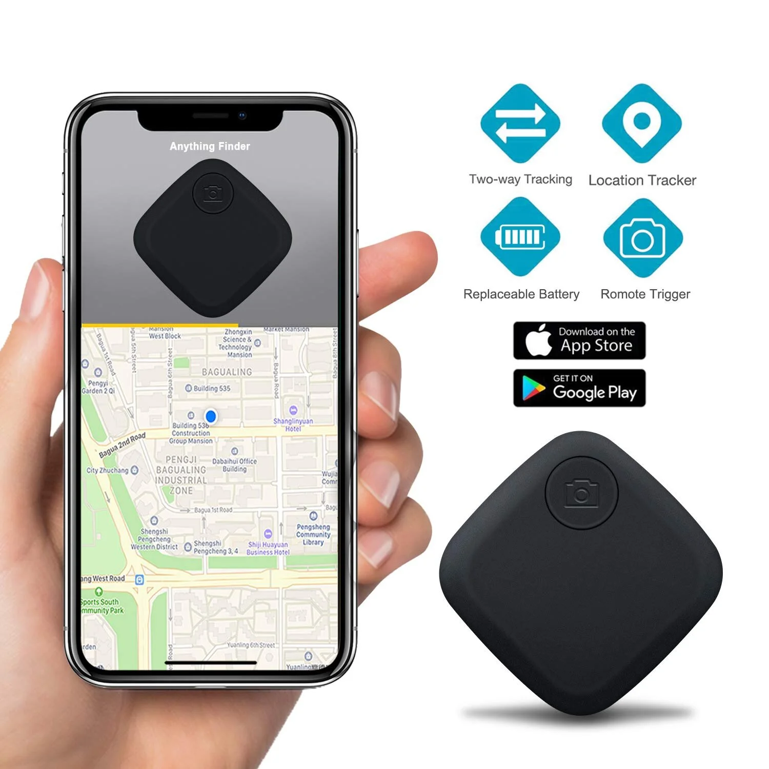 KEY FINDER LOCATOR FOR PHONE WALLET BACKPACK LUGGAGE FOR $8.39