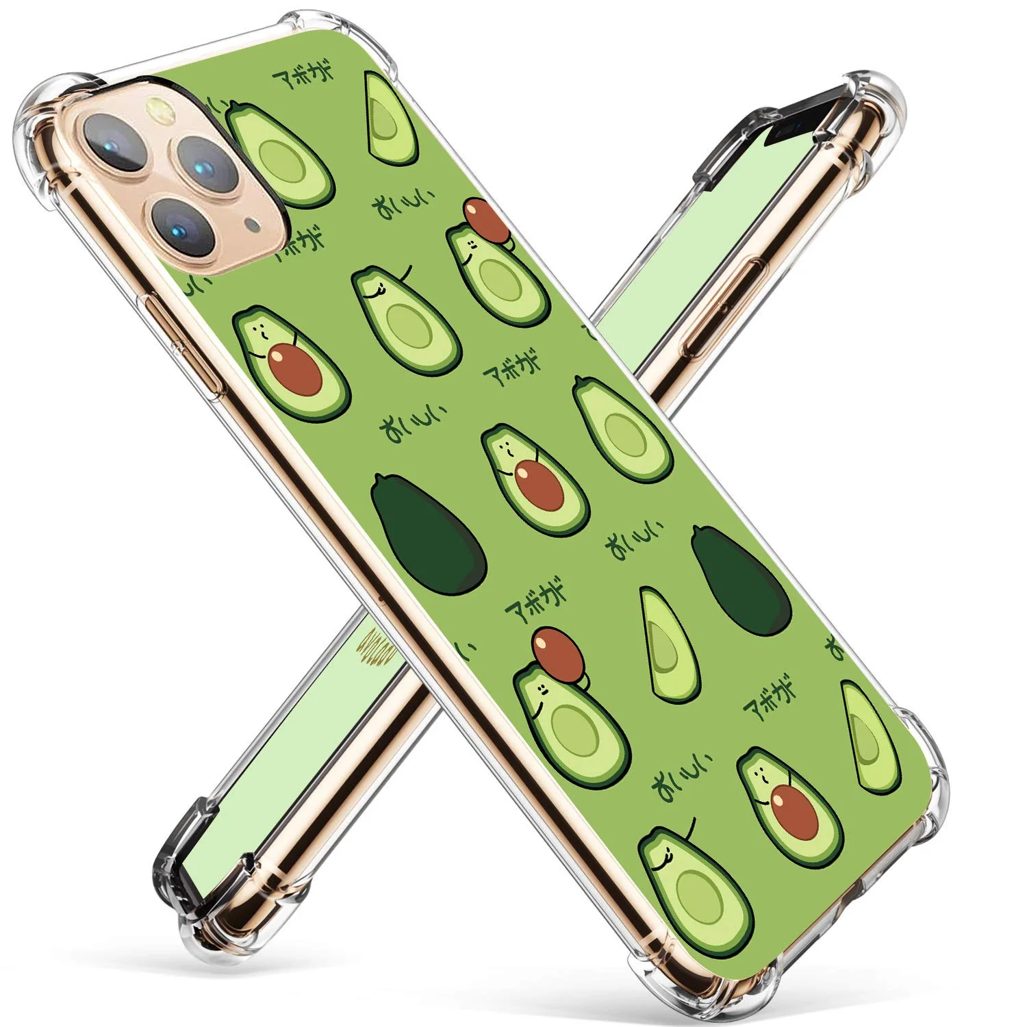 AVOCADO CARTOON IPHONE CASES FOR $4.50