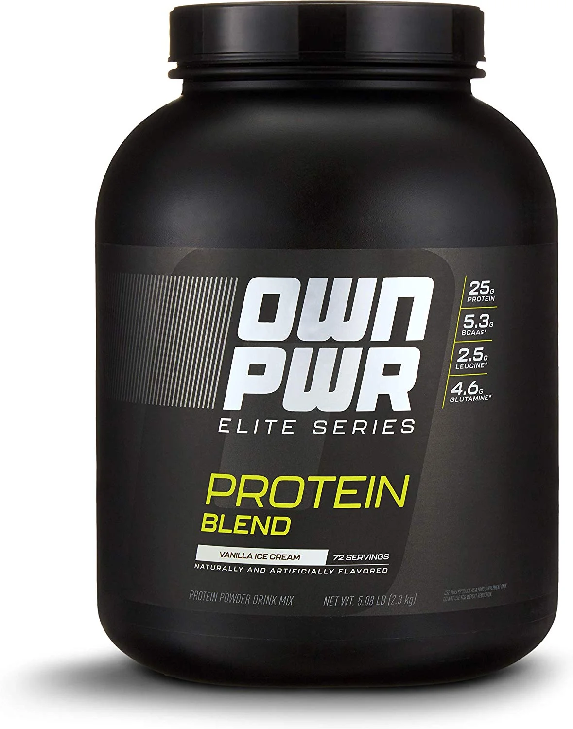 OWN PWR ELITE SERIES PROTEIN POWDER, VANILLA ICE CREAM, 5 LB FOR $31.60
