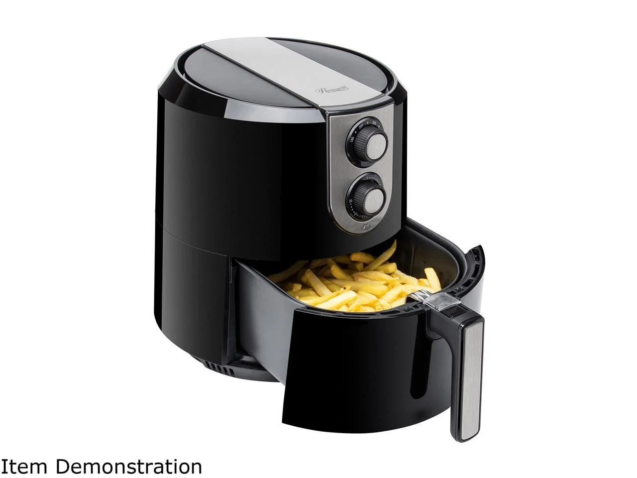 5.8-QT AIR FRYER WITH TEMPERATURE AND TIMER SETTINGS FOR $29.99