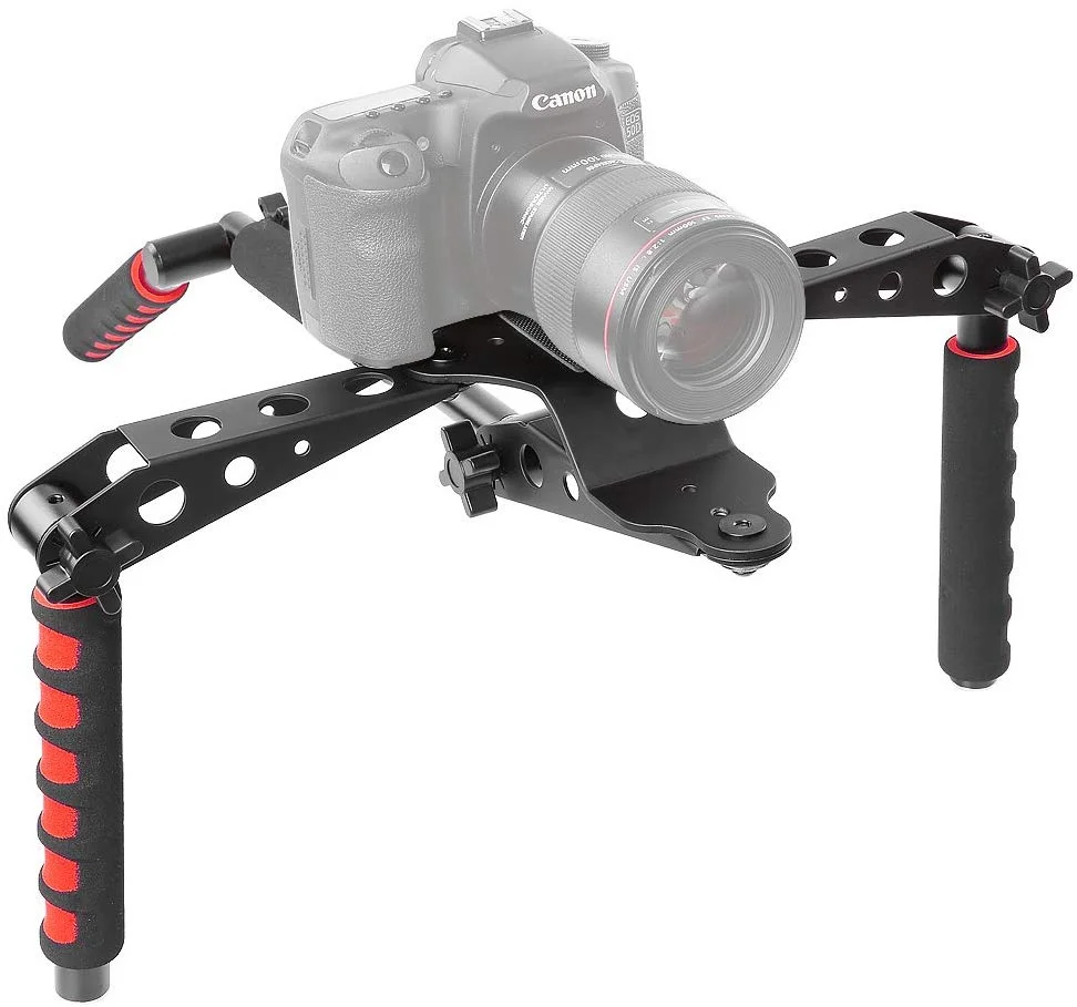 NEEWER FOLDABLE DSLR CAMERA STABILIZER FOR $26.38