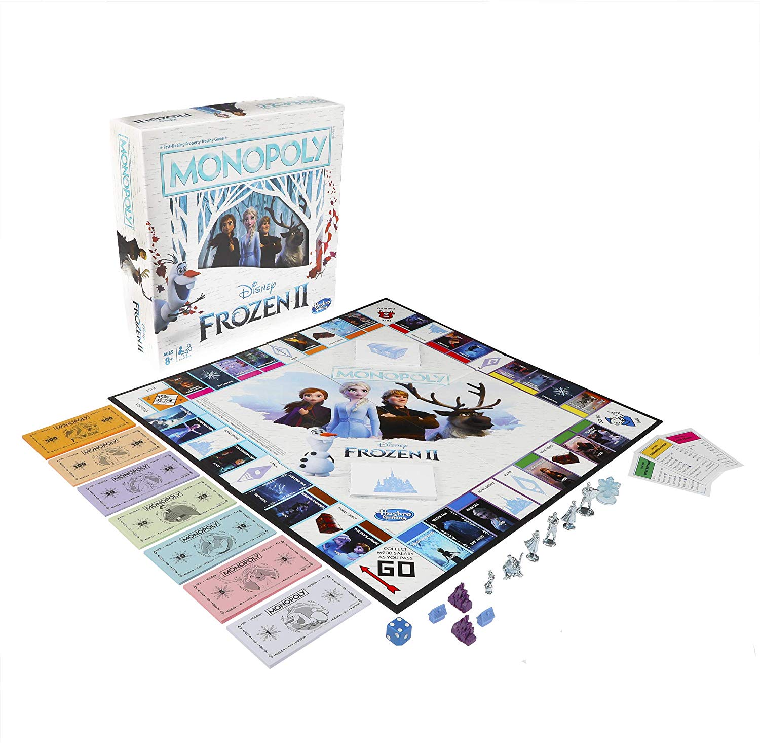 MONOPOLY GAME: DISNEY FROZEN 2 EDITION BOARD GAME FOR $9.99