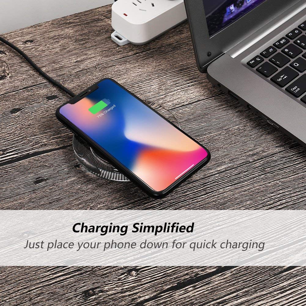 QI WIRELESS CHARGING PAD FOR $8.61