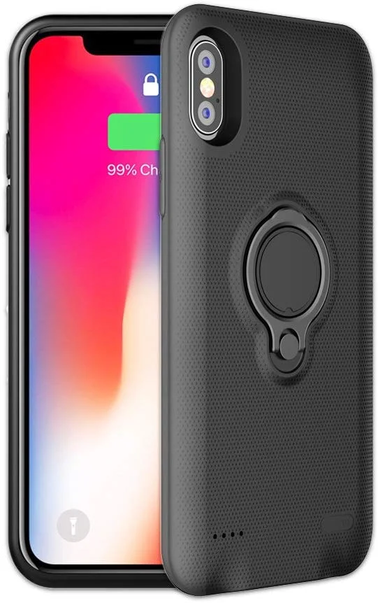 5,000MAH IPHONE XS/X BATTERY CHARGER CASE FOR $10.99