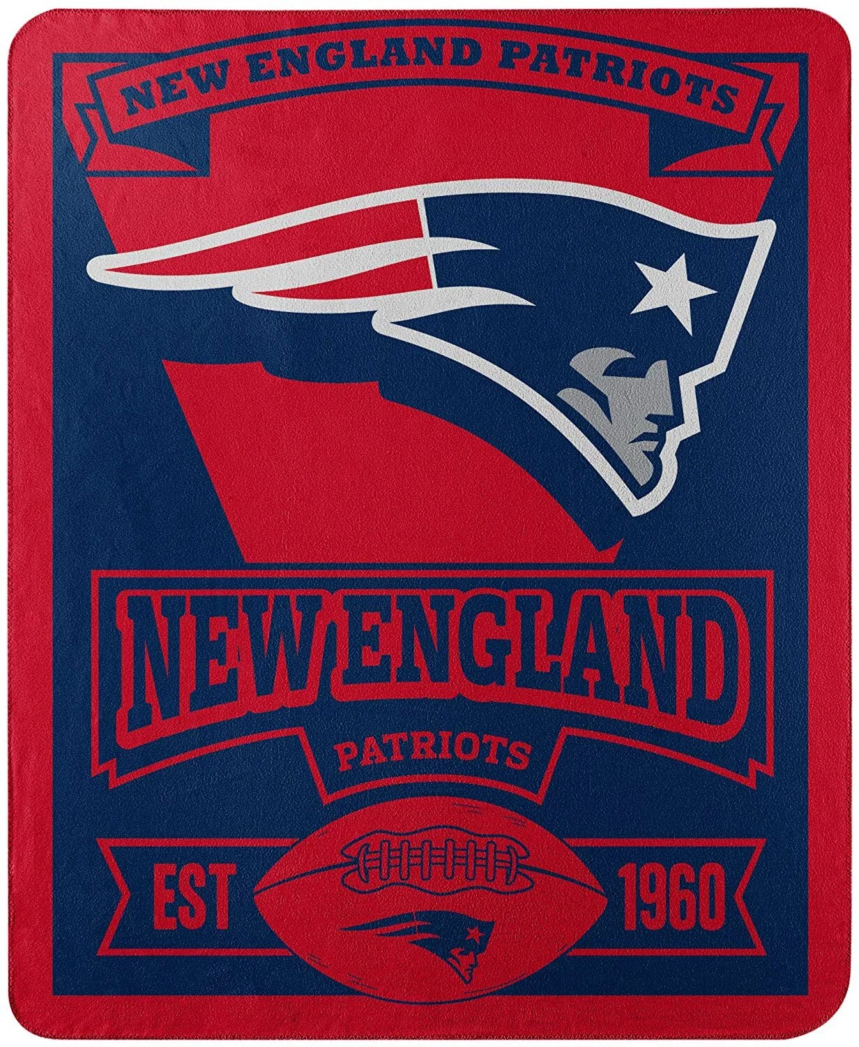 OFFICIALLY LICENSED NFL "MARQUE" PRINTED FLEECE THROW BLANKETS STARTING AT $11.99