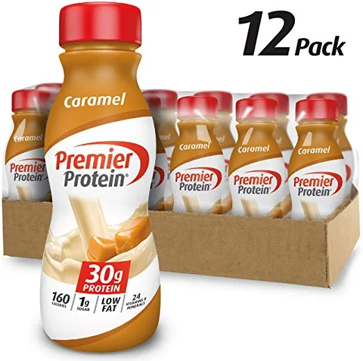 12 PACK - PREMIER PROTEIN 30G PROTEIN SHAKE, CARAMEL FOR $11.61