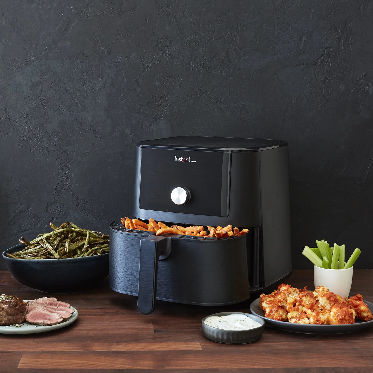 INSTANT VORTEX 6-QUART 4-IN-1 AIR FRYER FOR $49.00