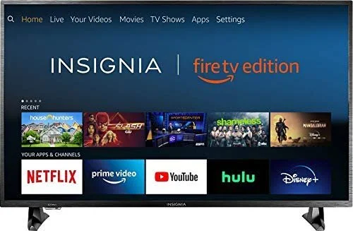 INSIGNIA 43-INCH 4K ULTRA HD SMART LED TV HDR - FIRE TV EDITION FOR $199.99