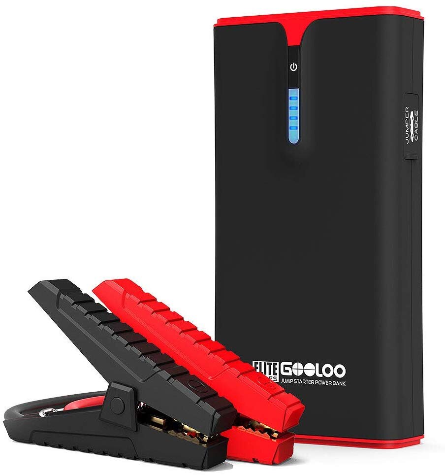 GOOLOO 1500A PEAK SUPERSAFE CAR JUMP STARTER FOR $47.99