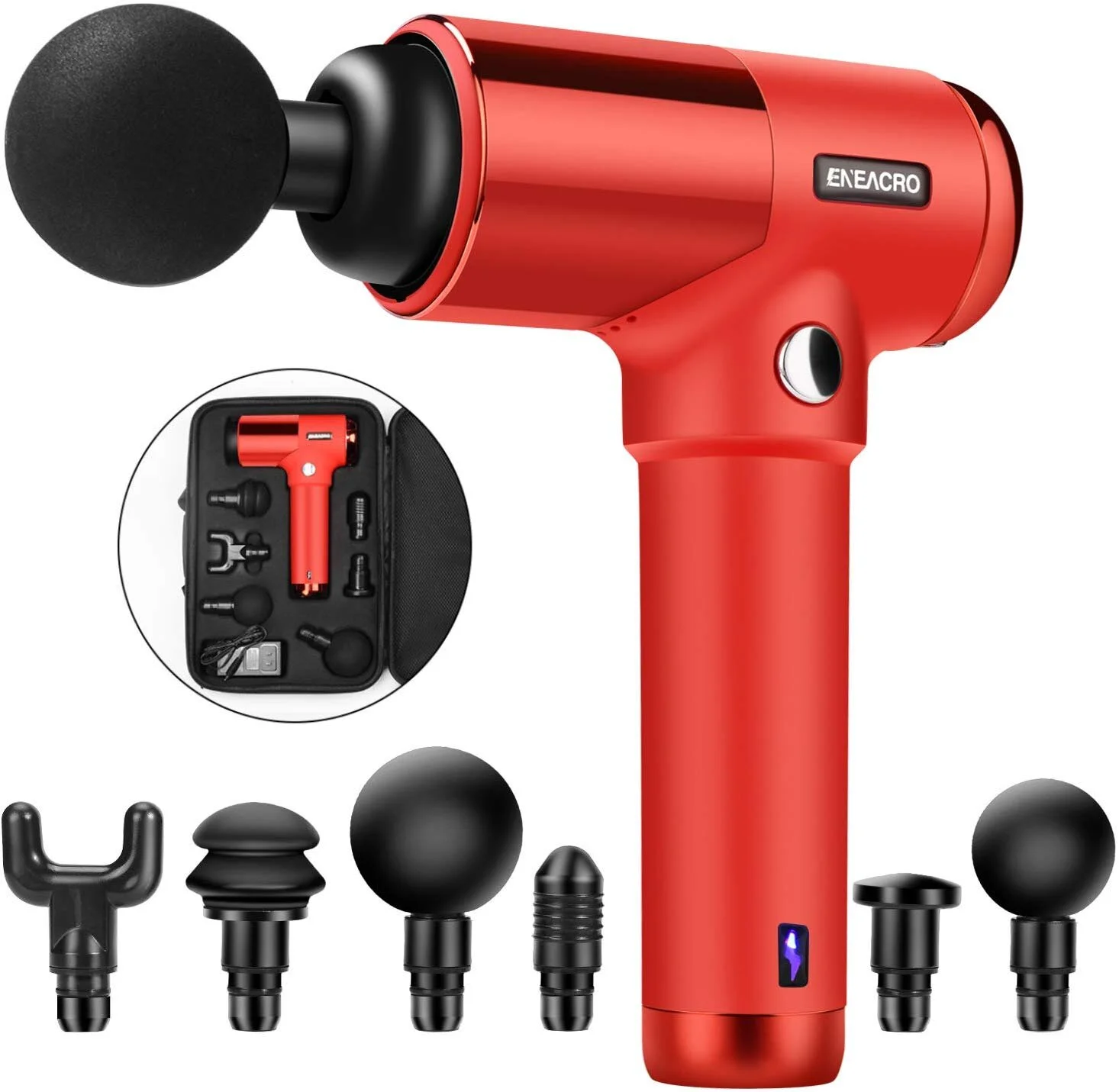 HANDHELD DEEP TISSUE MUSCLE PERCUSSION MASSAGE GUN FOR $89.99