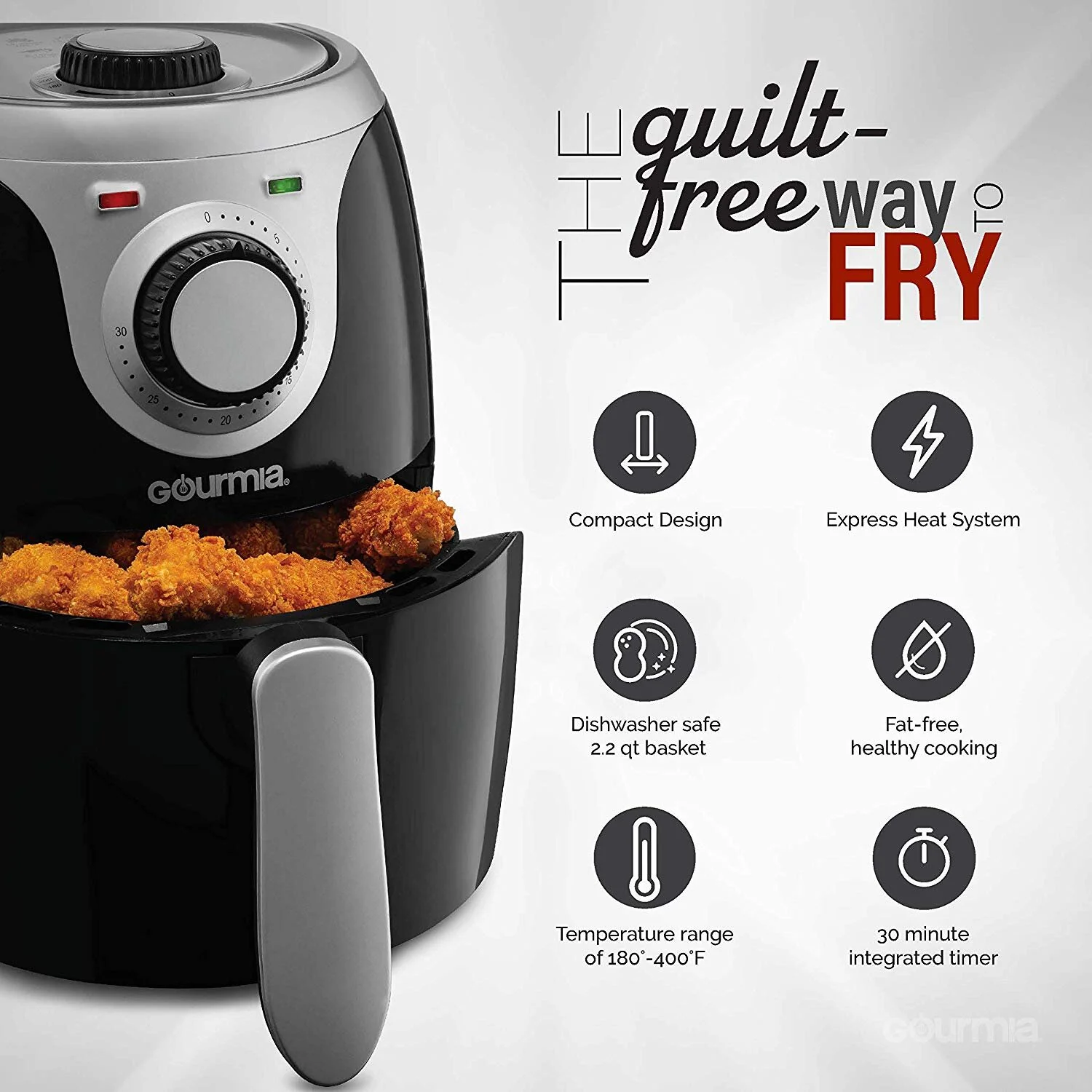 2.2-QUART AIR FRYER FOR $44.99