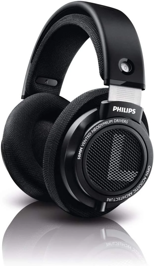 PHILIPS SHP9500 HIFI PRECISION STEREO OVER-EAR HEADPHONES FOR $54.99