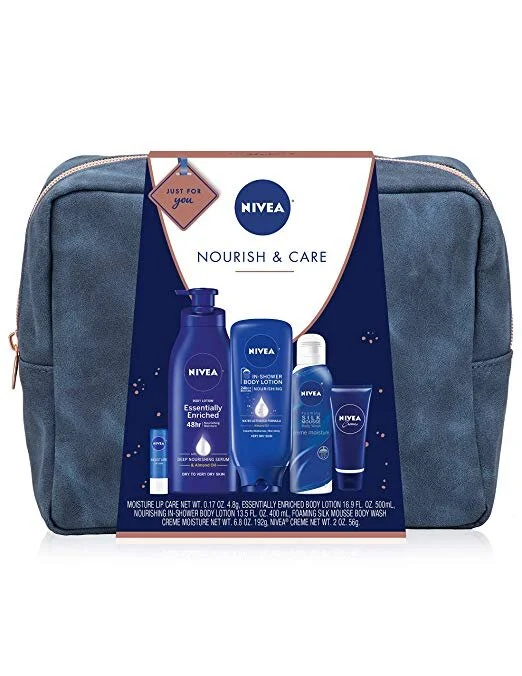 NIVEA PAMPER TIME GIFT SET - 5 PIECE LUXURY COLLECTION FOR $12.50