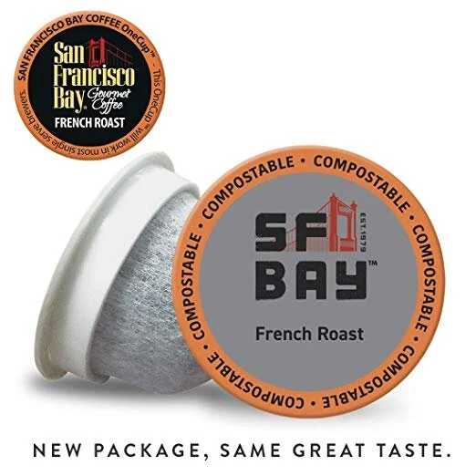 80-COUNT - SF BAY COFFEE FRENCH ROAST K-CUPS FOR $16.29