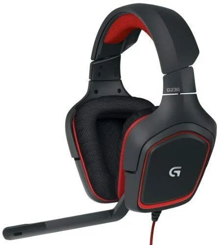 LOGITECH G230 STEREO COMPUTER GAMING HEADSET WITH MIC FOR $19.99