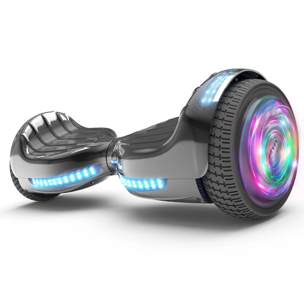 FLASH WHEEL LED SELF-BALANCING HOVERBOARD WITH BLUETOOTH SPEAKER FOR $79.99