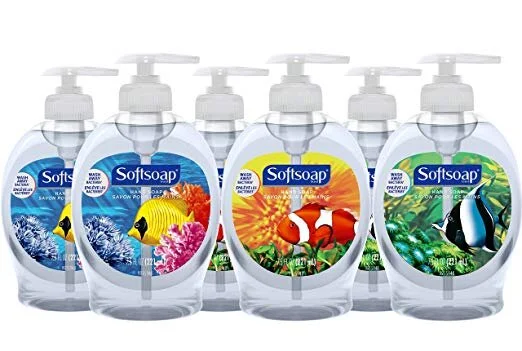 SOFTSOAP LIQUID HAND SOAP, AQUARIUM, 6-PACK FOR $4.15