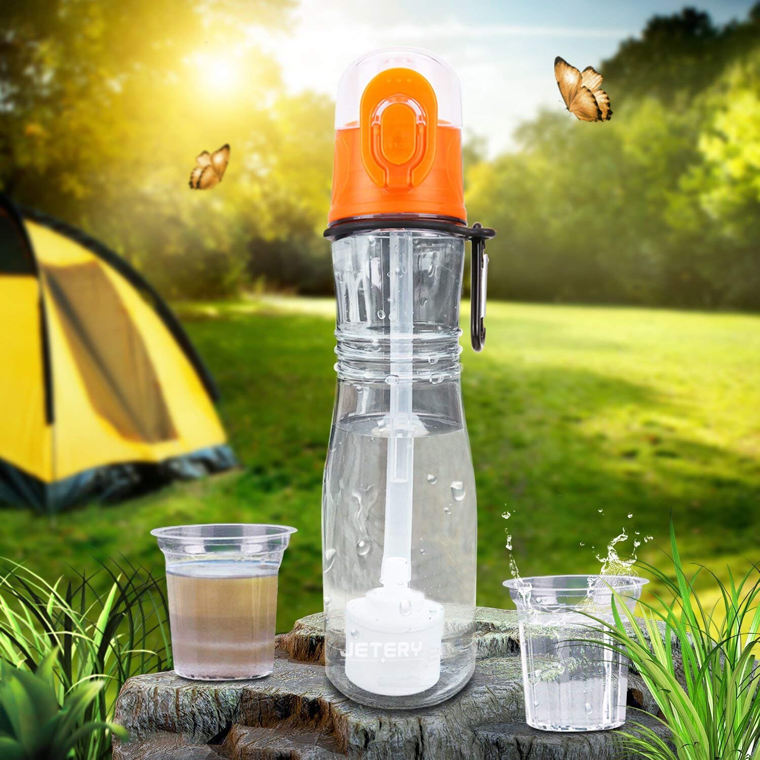 PERSONAL HARD SIDE WATER PURIFIER BOTTLE FOR $3.50