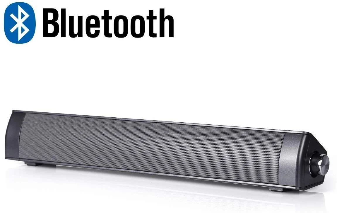 PORTABLE MINI BLUETOOTH SOUNDBAR FOR $19.99