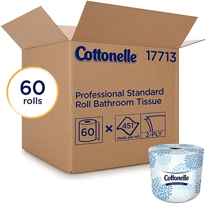 60 ROLLS - COTTENELLE PROFESSIONAL BULK TOILET PAPER FOR $39.95