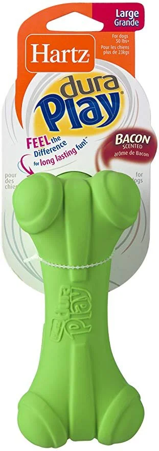 HARTZ LARGE DURA PLAY BACON SCENTED DOG TOY FOR $2.96