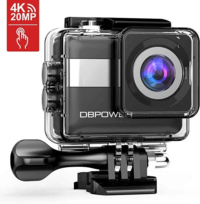 2.31-INCH TOUCHSCREEN 20MP 4K ACTION CAMERA FOR $19.99