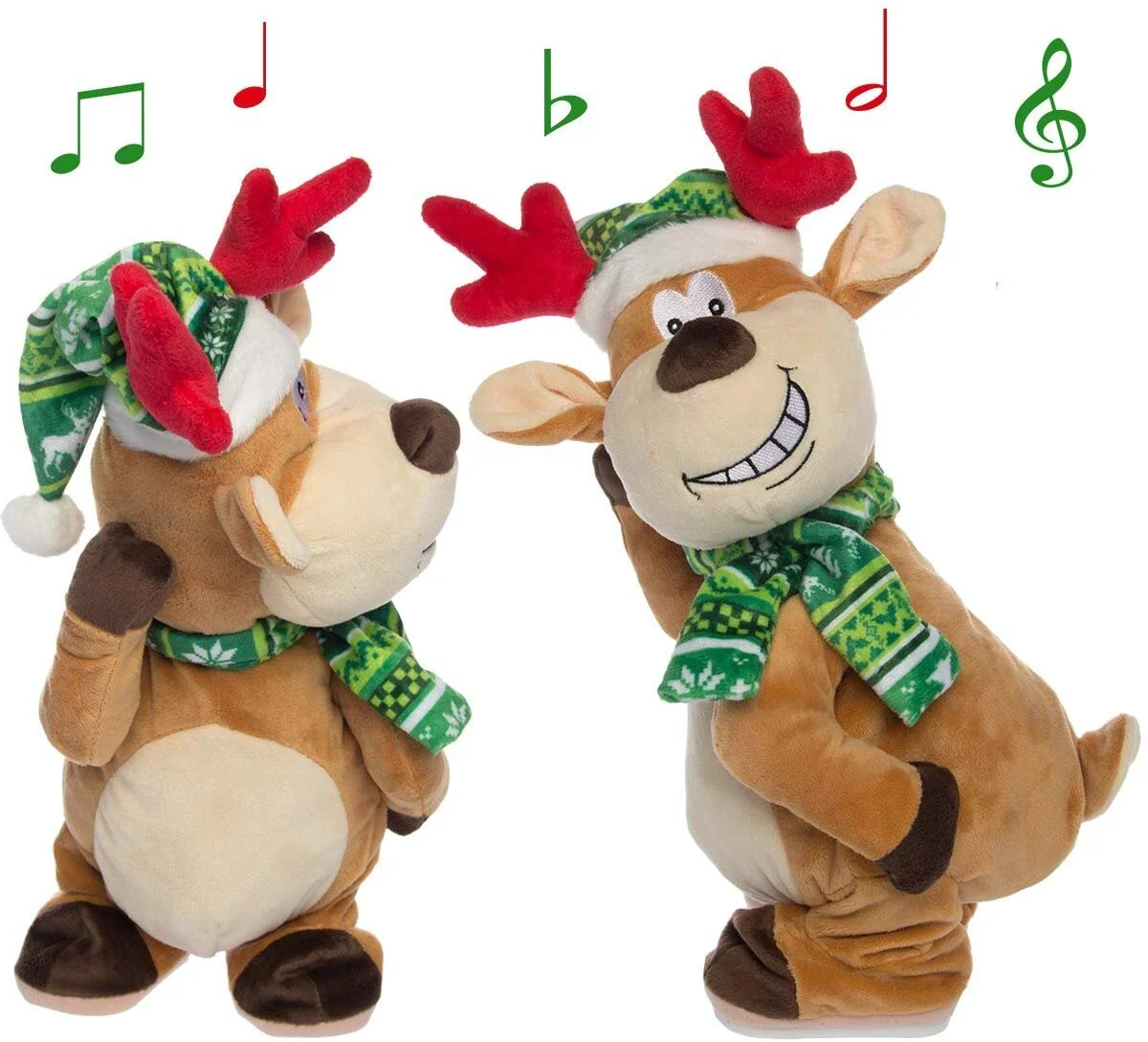 SIMPLY GENIUS TWERKING REINDEER PLUSH FOR $19.99