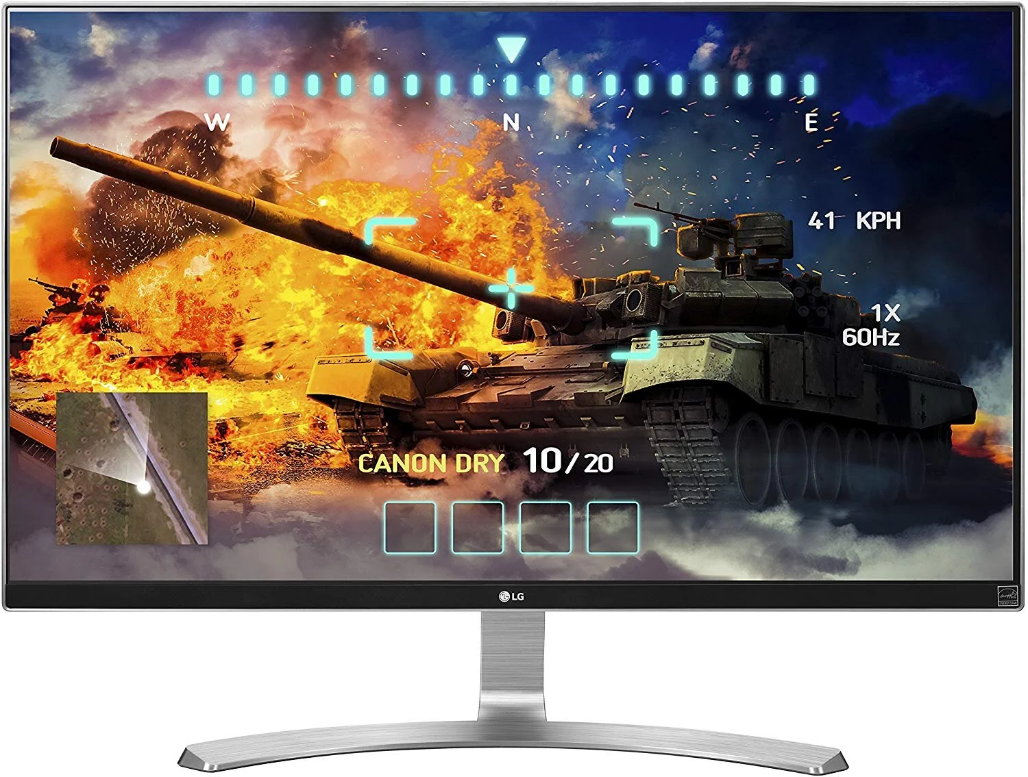 LG 27UD68-W 27-INCH 4K UHD IPS MONITOR WITH FREESYNC FOR $299.99